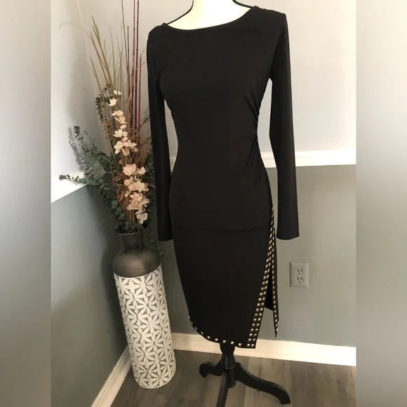 MICHAEL Michael Kors | Dresses | Michael Kors Black Dress | Poshmark